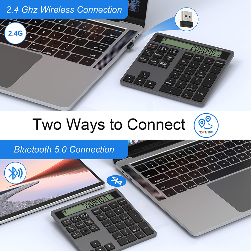 Phone Accessories Europe - JOMAA USB Wireless Custom Numeric Keypad