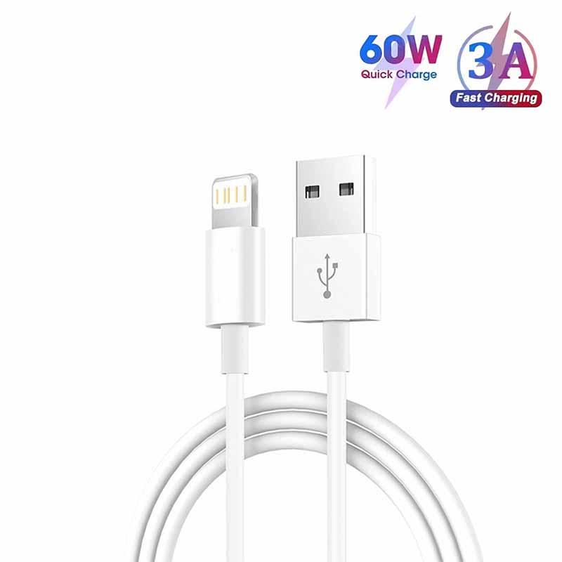 Phone Accessories Online - 3A USB A to Lightning Cable
