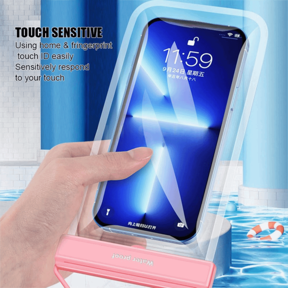 Touch Screen Waterproof Phone  - Waterproof Phone Bag ulasan dan harga