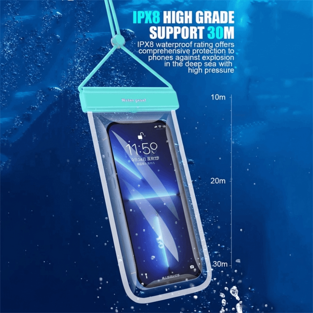 Touch Screen Waterproof Phone  - Waterproof Phone Bag ulasan dan harga