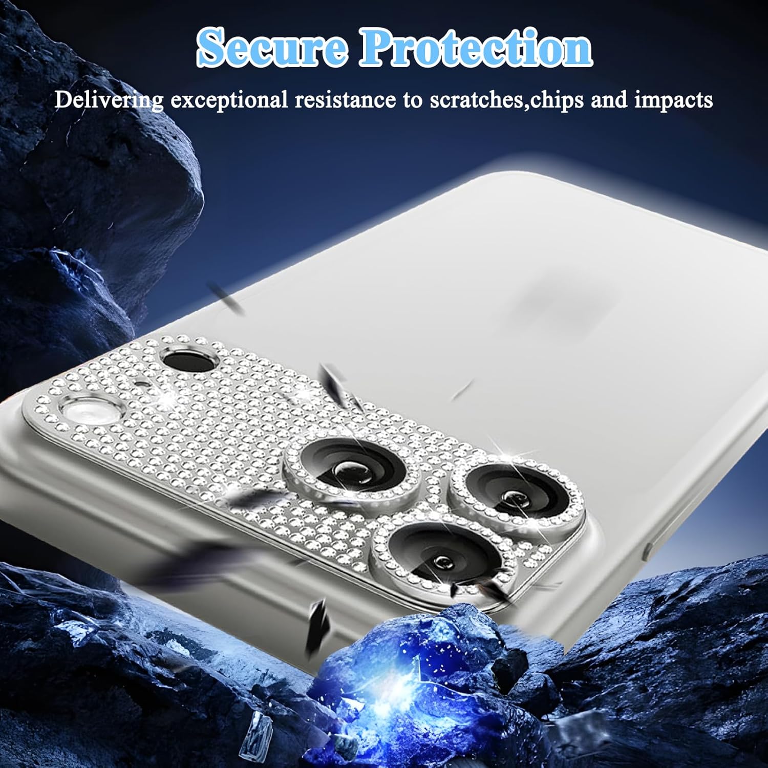Glitter Diamond Camera Lens Pr - Phone Accessories Online ulasan dan harga
