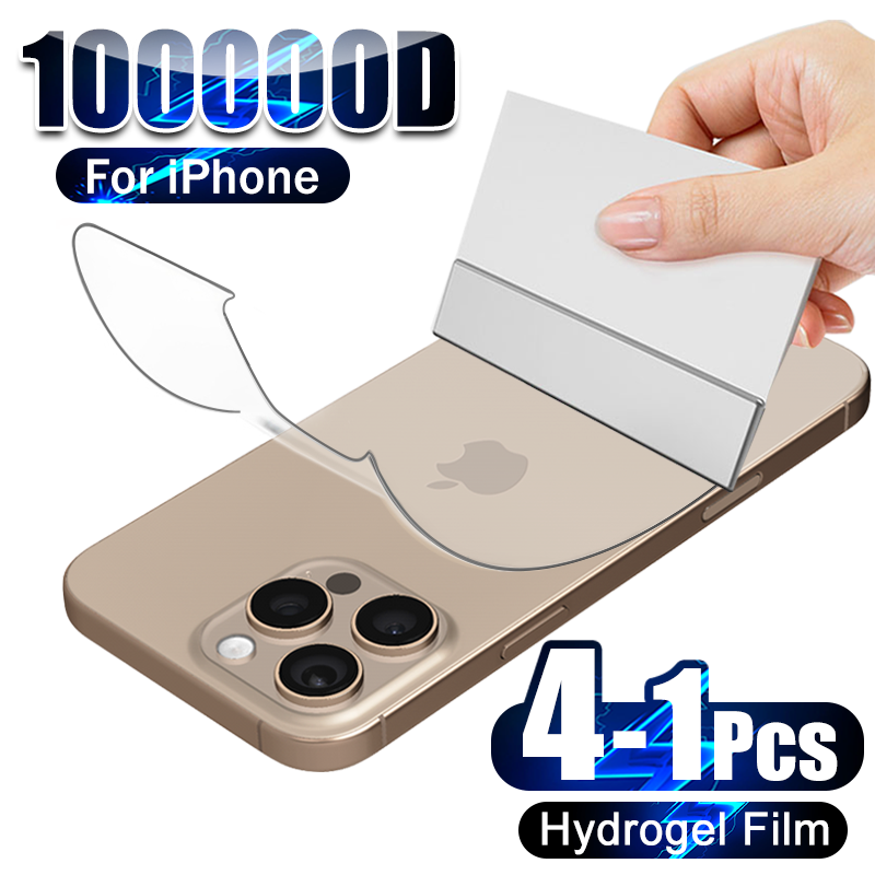 4-1Pcs Back Hydrogel Film For  - Phone Accessories Online ulasan dan harga