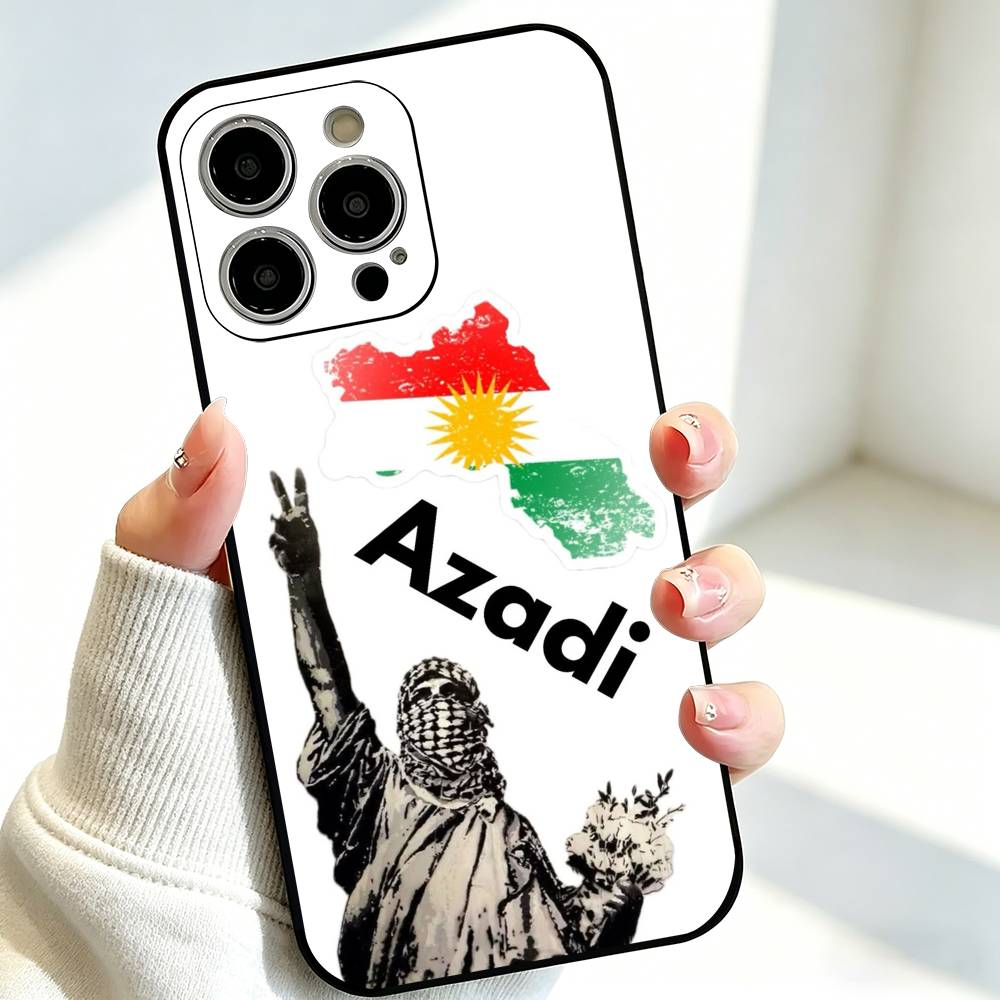 K-Kurdistan Flag Logo Support  - Phone Accessories Logo ulasan dan harga