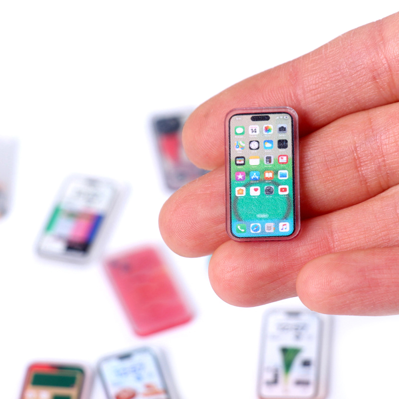 Random 5Pcs 1:12 Dollhouse Min - Phone Accessories Europe ulasan dan harga
