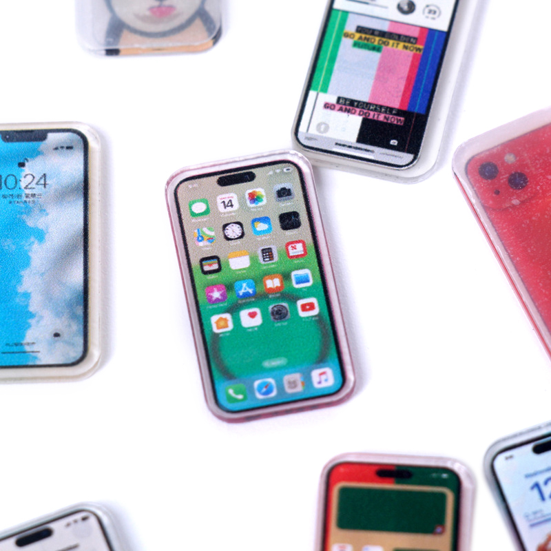 Random 5Pcs 1:12 Dollhouse Min - Phone Accessories Europe ulasan dan harga