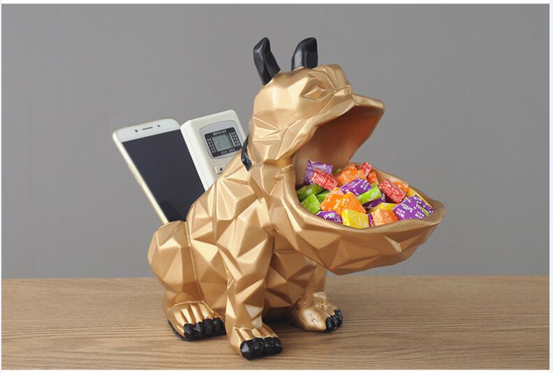 Creative geometric bulldog res - Phone Accessories Europe ulasan dan harga