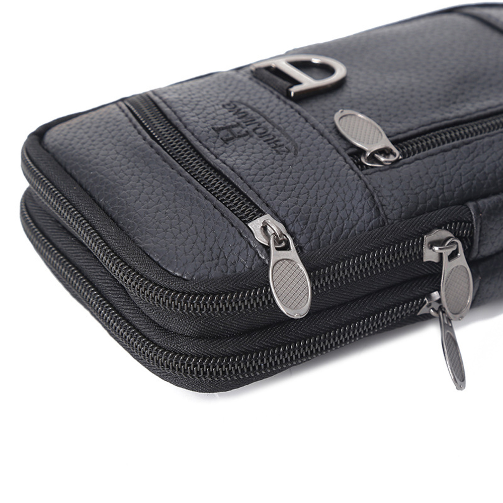 Men Waist Bag Mobile Phone Bag - Waterproof Phone Bag ulasan dan harga
