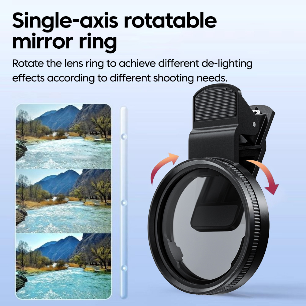 52MM Circular Universal Portab - Lens Camera Clip ulasan dan harga