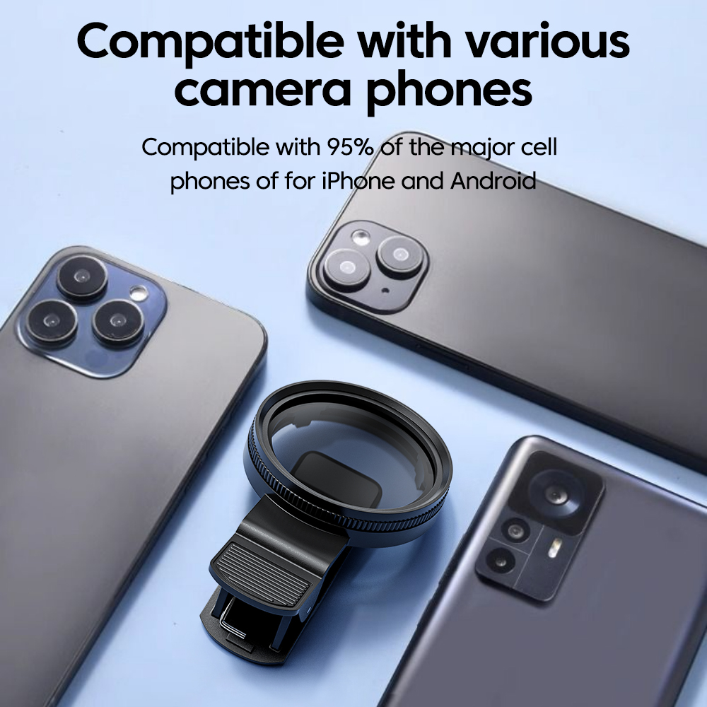 52MM Circular Universal Portab - Lens Camera Clip ulasan dan harga