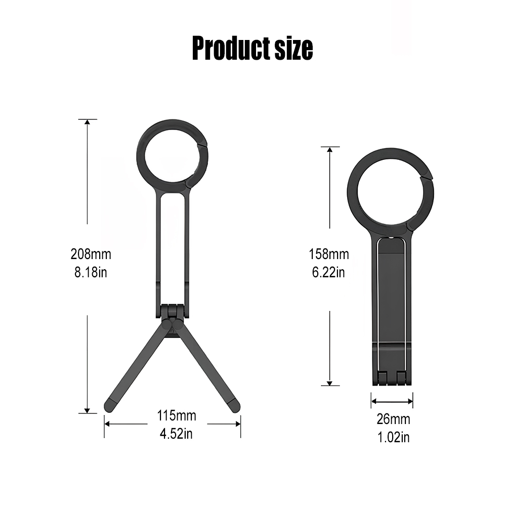 Carabiner Mobile Phone Tripod  - Phone Accessories For Photography ulasan dan harga