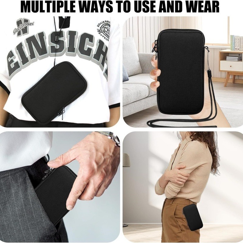Neoprene Phone Pouch With Lany - Waterproof Phone Bag ulasan dan harga