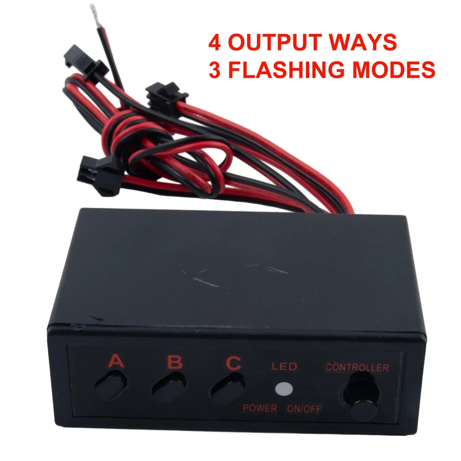 4 Ways LED Strobe Flash Light  - Led Flash Case ulasan dan harga