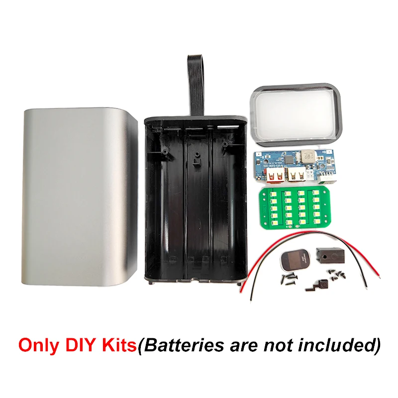 DIY 6×21700 Power Bank Case Ma - Led Flash Case ulasan dan harga