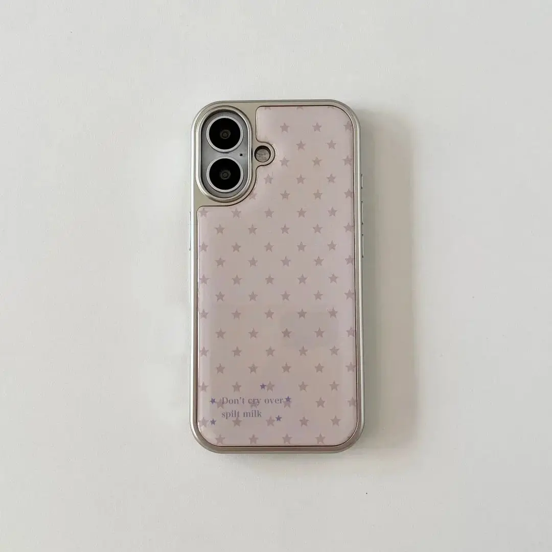 Korean Ins Girl Heart Pink Sta - Phone Accessories For Girls ulasan dan harga