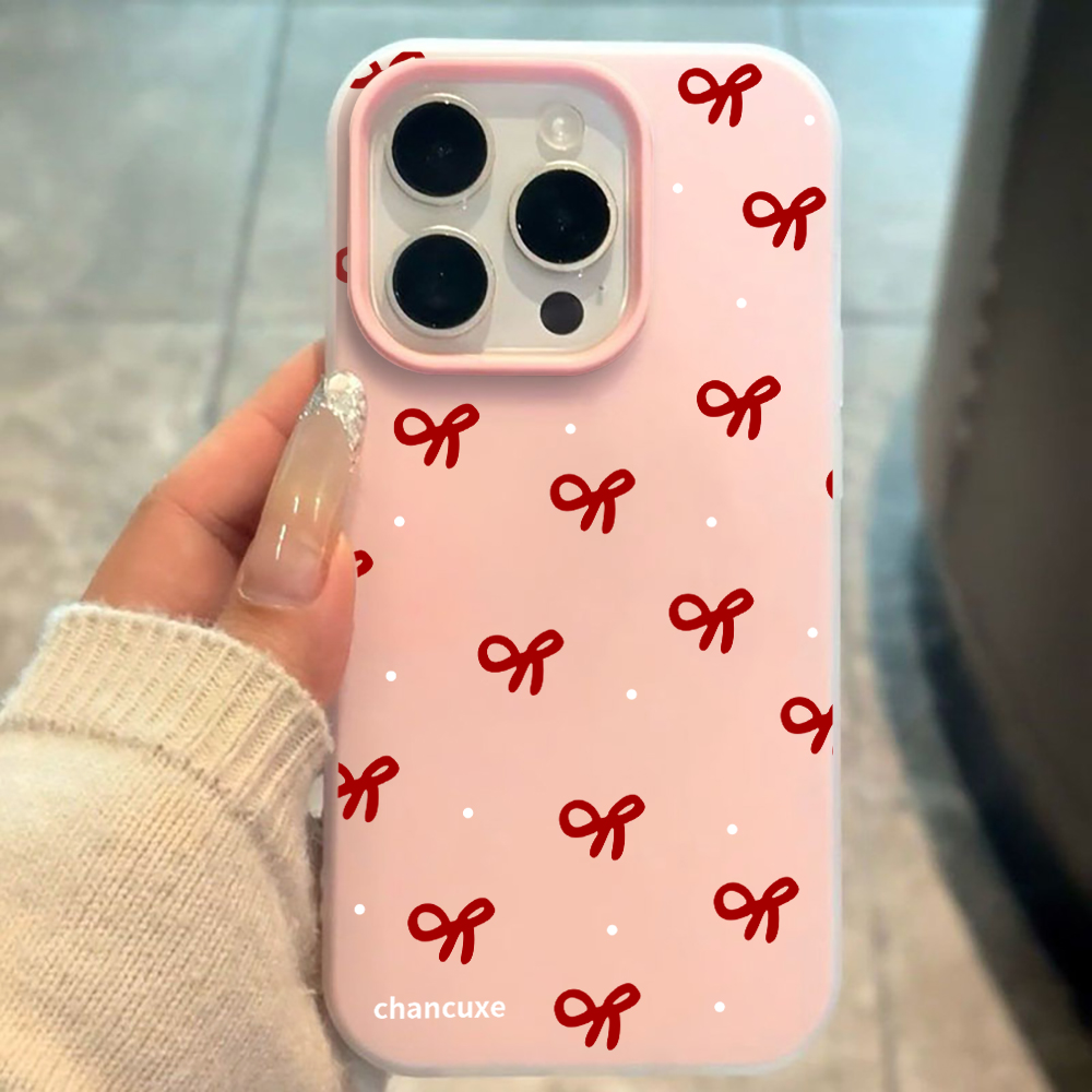 Minimalist Bow Girl INS Phone  - Phone Accessories For Girls ulasan dan harga