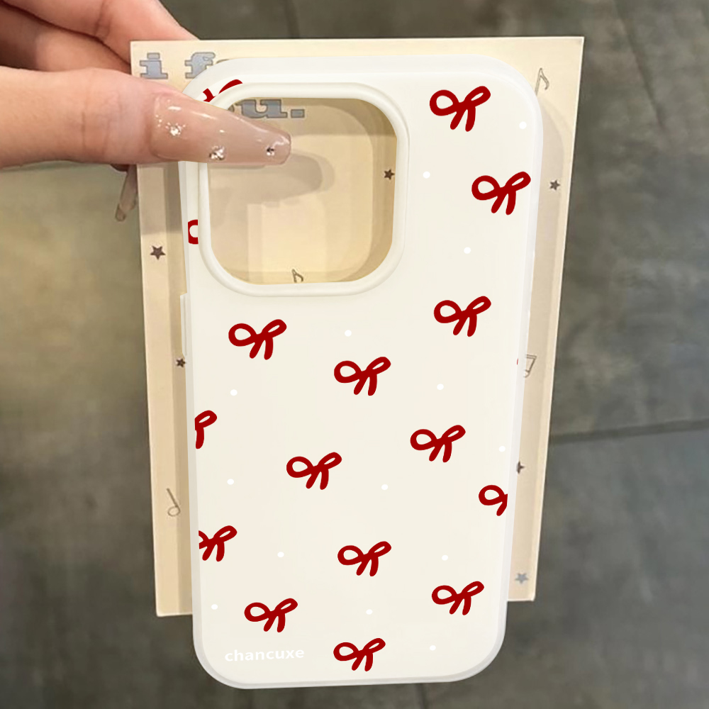 Minimalist Bow Girl INS Phone  - Phone Accessories For Girls ulasan dan harga