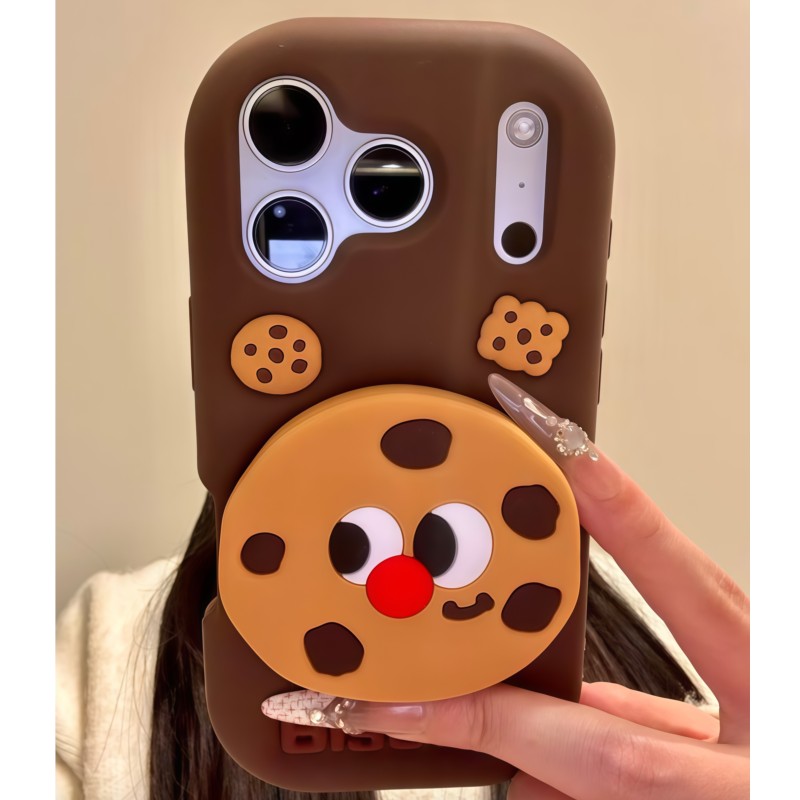 3D Cartoon Kawaii Biscuit Bear - Phone Accessories For Girls ulasan dan harga