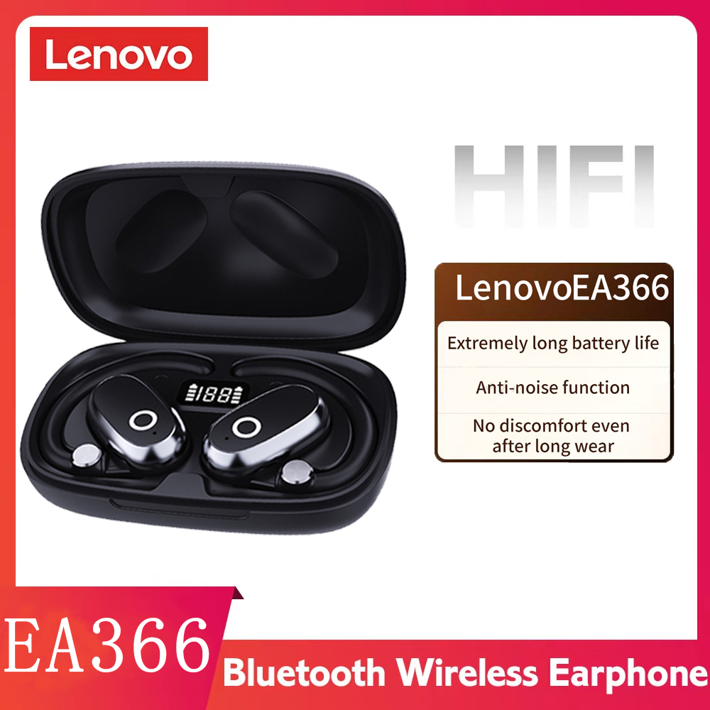 Lenovo EA366 Open-Ear Wireless - Phone Accessories Amazon ulasan dan harga