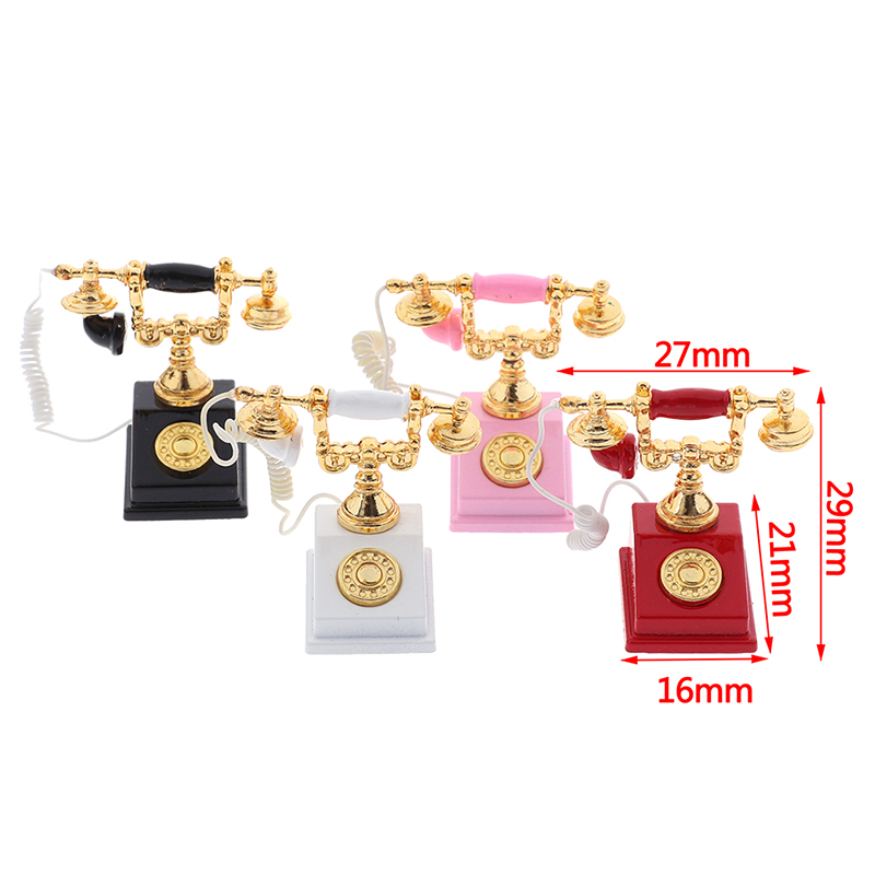 1Pc 1:12 Dollhouse Miniature V - Phone Accessories Europe ulasan dan harga