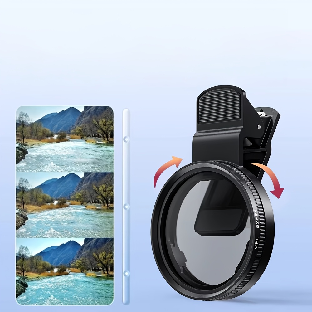 1pc 52mm CPL Universal With Cl - Lens Camera Clip ulasan dan harga
