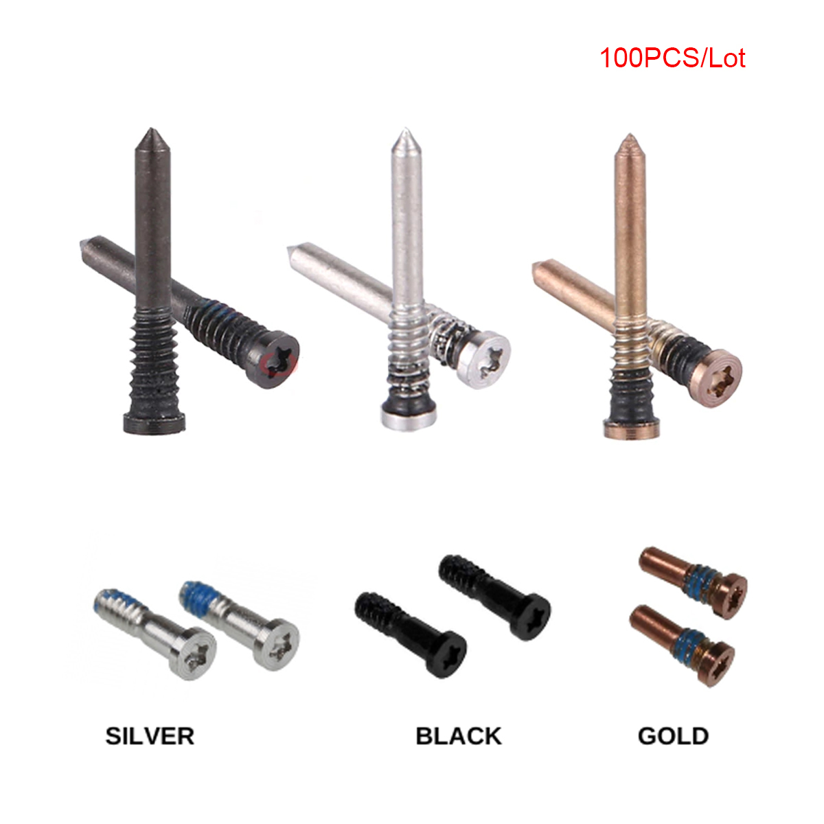 100Pcs Bottom Pentalobe Screws - Phone Accessories Online ulasan dan harga