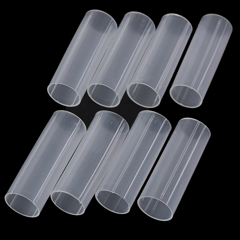 8Pcs 6cm Plastic 18650 To 2665 - Led Flash Case ulasan dan harga