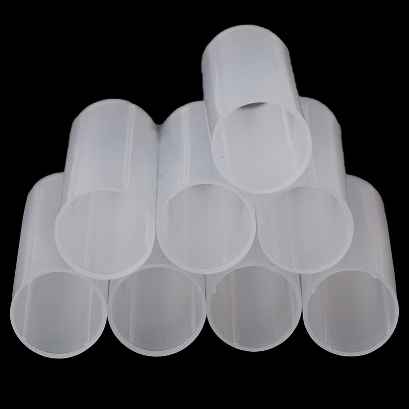8Pcs 6cm Plastic 18650 To 2665 - Led Flash Case ulasan dan harga