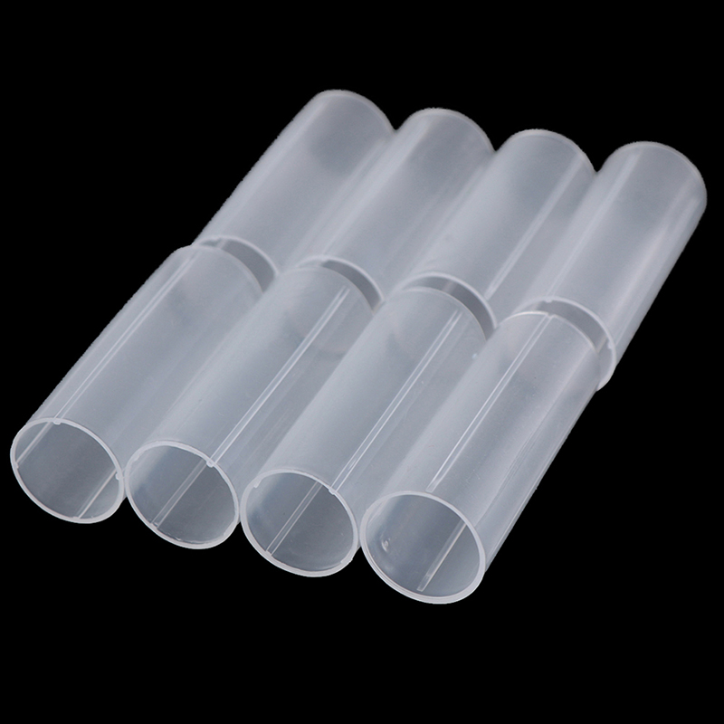 8Pcs 6cm Plastic 18650 To 2665 - Led Flash Case ulasan dan harga