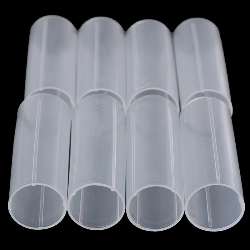 8Pcs 6cm Plastic 18650 To 2665 - Led Flash Case ulasan dan harga