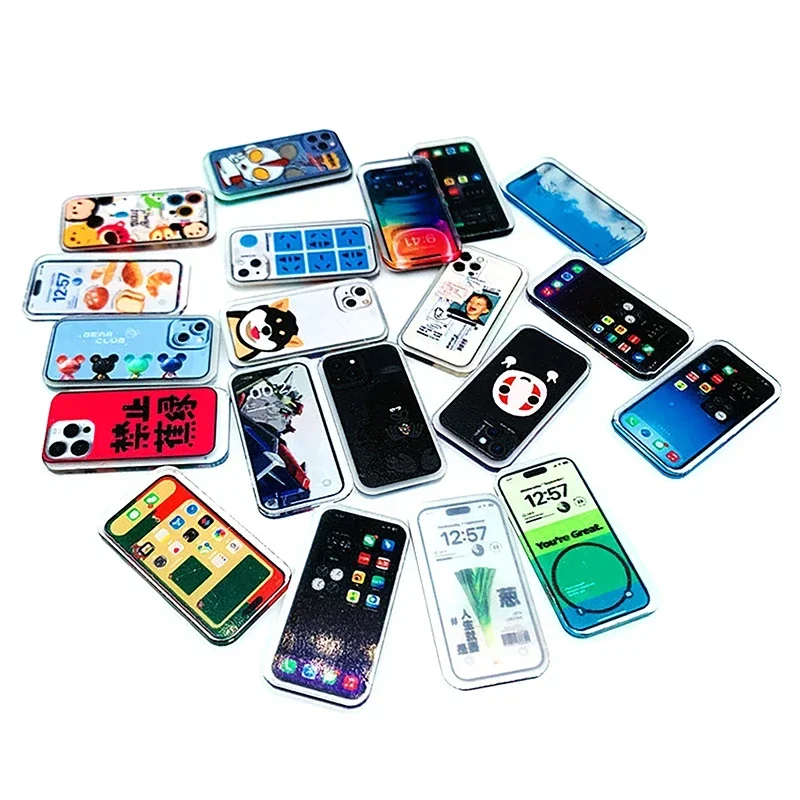 1/12 Dollhouse Mini Mobile Pho - Phone Accessories Europe ulasan dan harga
