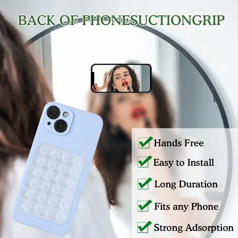 Silicone Suction Phone Holder  - Phone Accessories Are ulasan dan harga