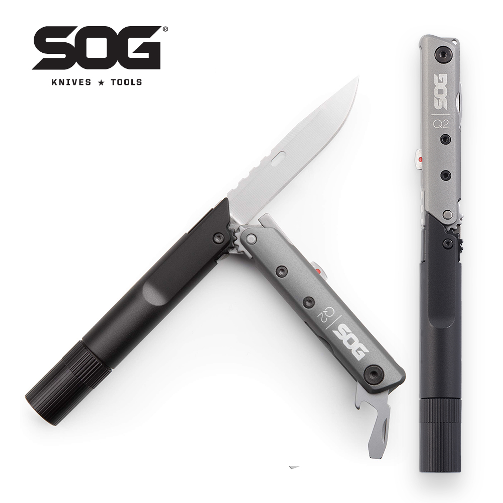 SOG BATON Q2 4 in 1 Multi-Tool - Led Flash Case ulasan dan harga