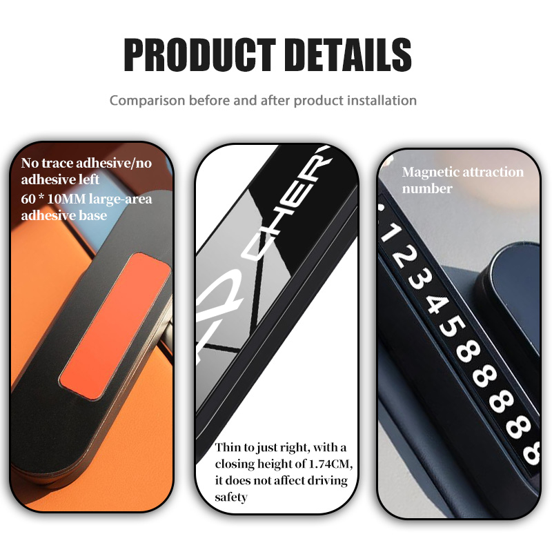 For Chery Simple Car Temporary - Qq Phone Accessories ulasan dan harga