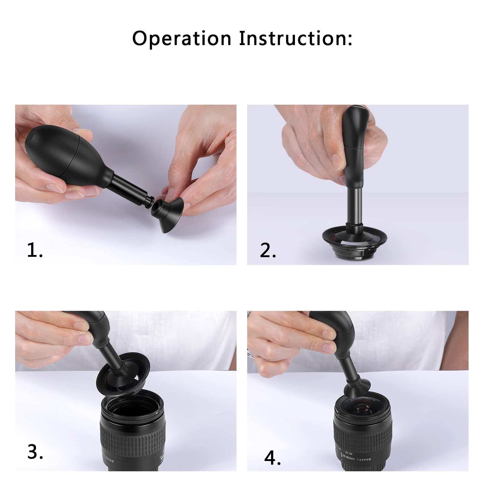 Lens Sucker Kit with 7 Suction - Lens Camera Clip ulasan dan harga