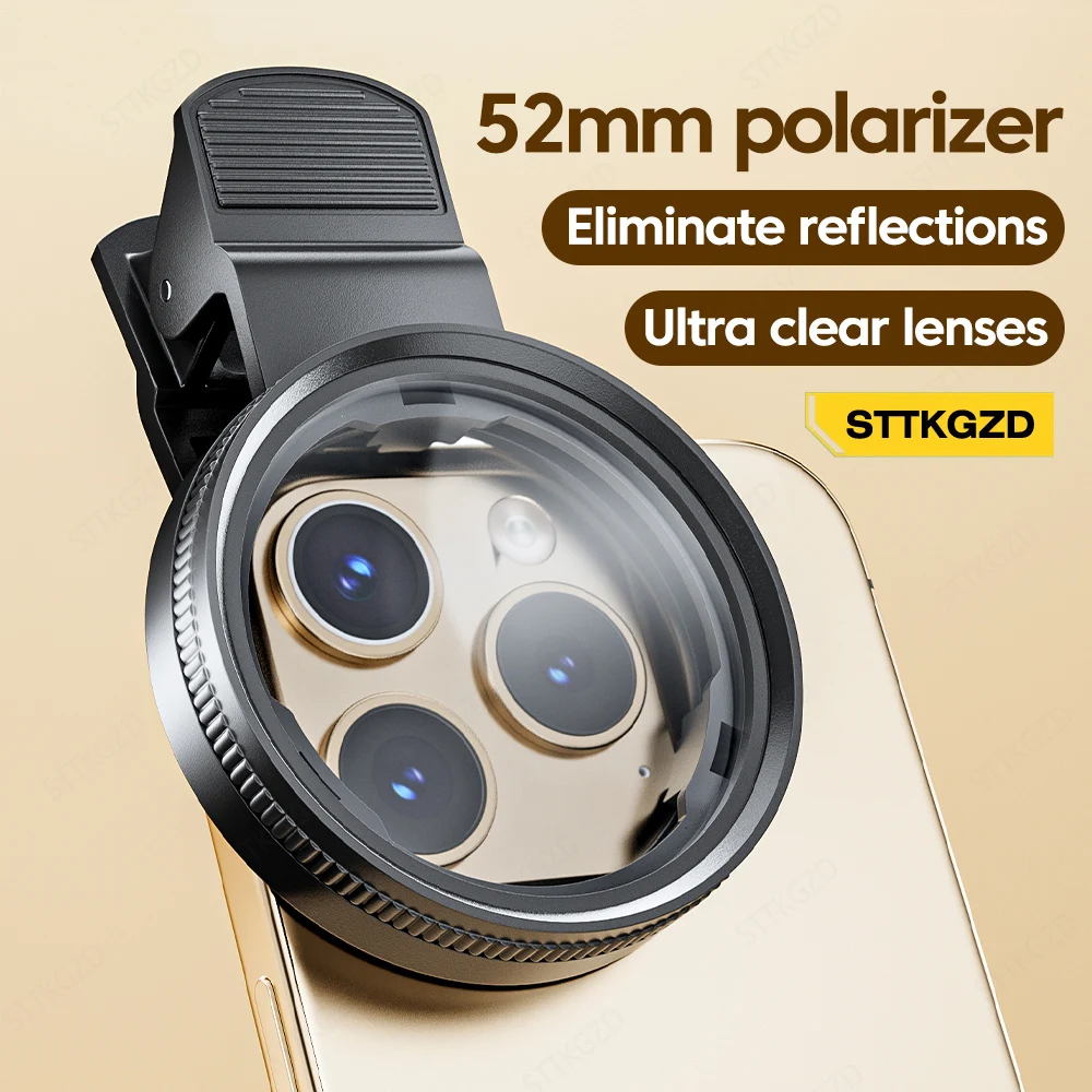 New 52mm CPL Mobile Phone Lens - Phone Accessories For Photography ulasan dan harga