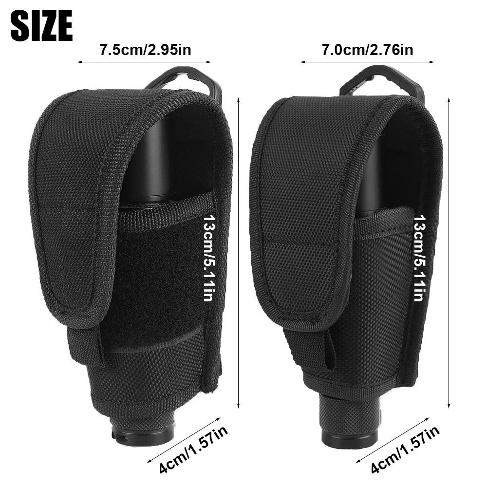 Tactical Flashlight Holster Ny - Led Flash Case ulasan dan harga