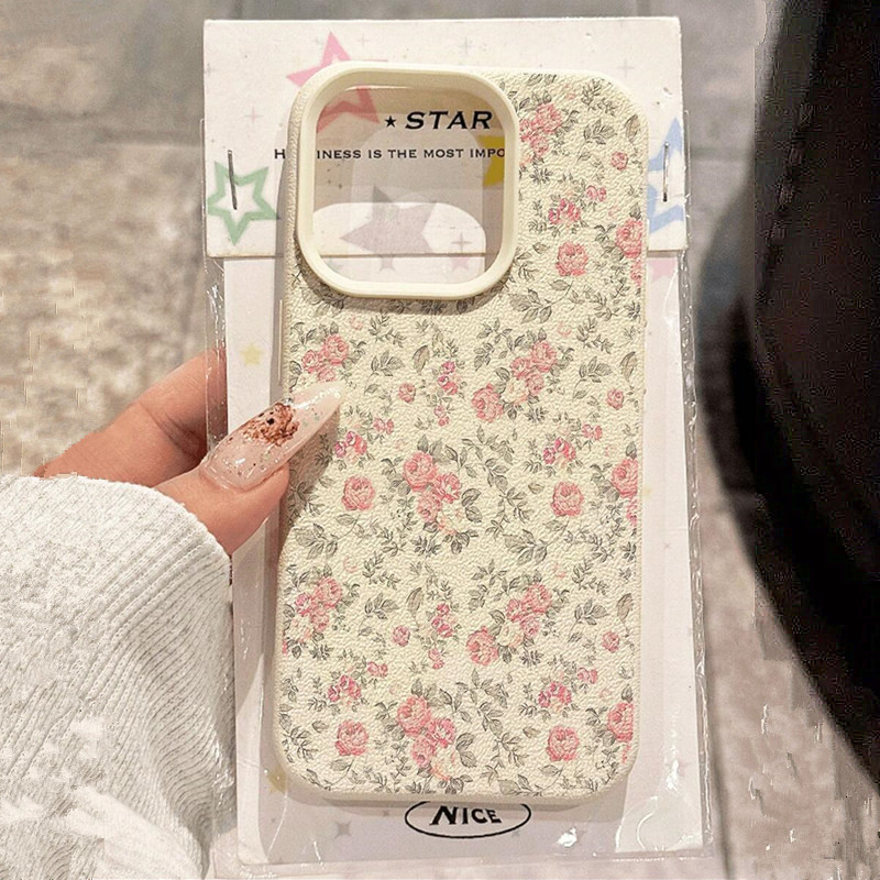 Adorable Girl Floral White Cla - Phone Accessories For Girls ulasan dan harga