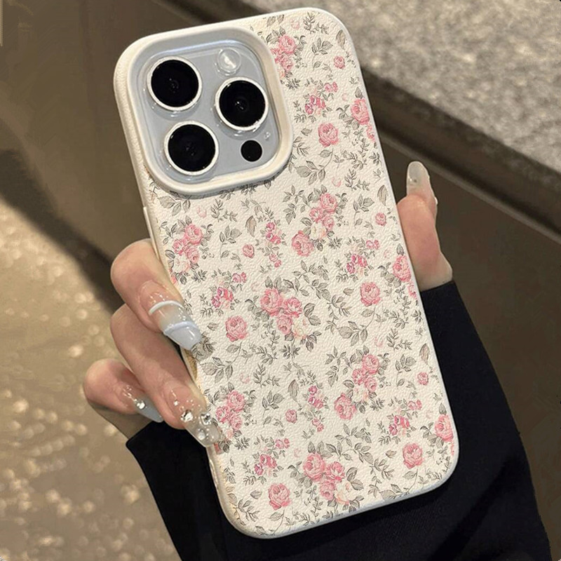 Adorable Girl Floral White Cla - Phone Accessories For Girls ulasan dan harga