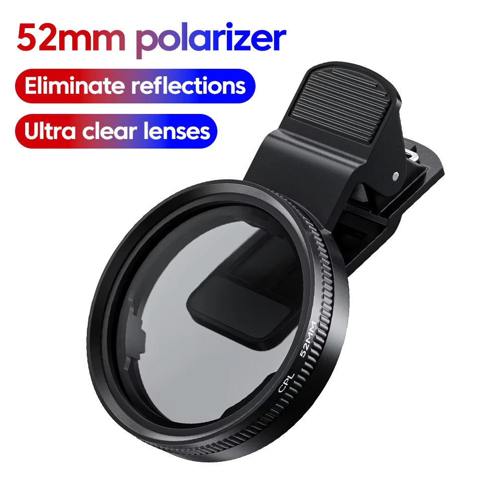 52MM Circular Universal Portab - Lens Camera Clip ulasan dan harga