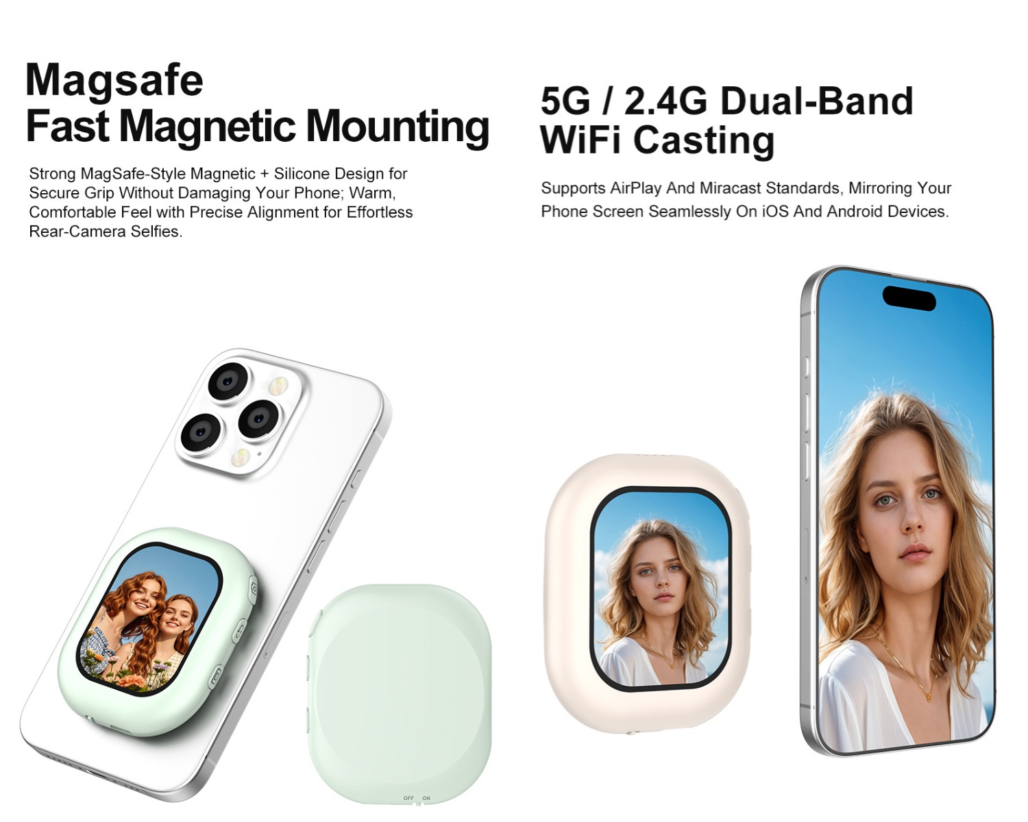 Wireless Mini Magnetic Selfie  - Phone Accessories For Photography ulasan dan harga